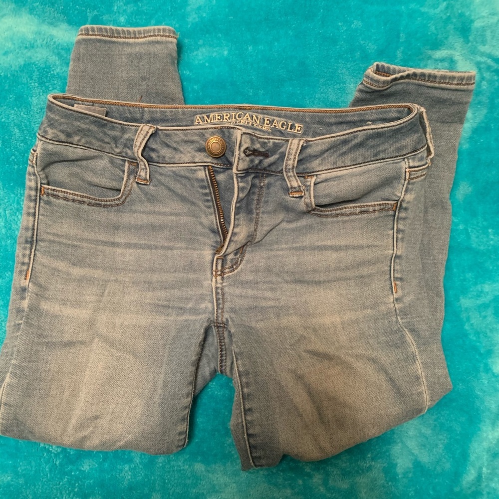 American Eagle Super Stretch X Jeggings 4 Short